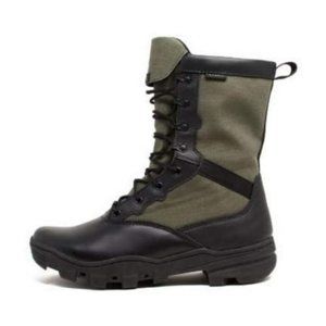 LALO Men's Black Nylon Lace Up Boot Size US 13